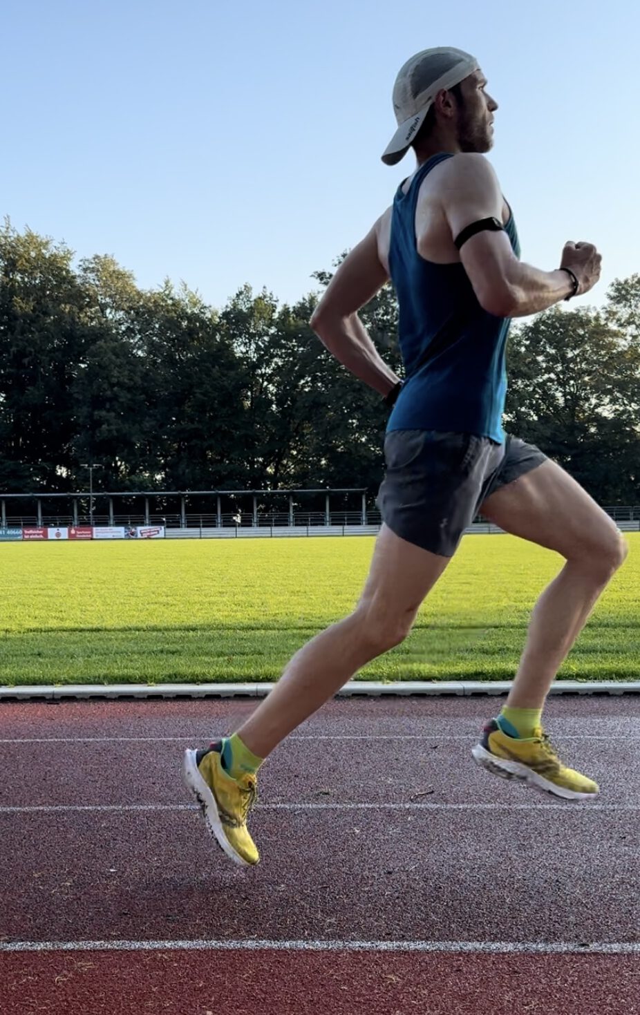 Hier läuft Lauftrainer Marcus Hölscher von Project Run eine Potenzialanalyse in Georgsmarienhütte